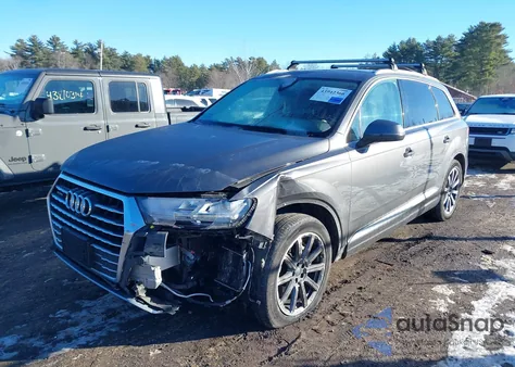 2018 Audi Q7 3.0T Premium z USA, uszkodzony, nr VIN WA1LAAF71JD035686